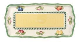 French Garden English Cake Platter